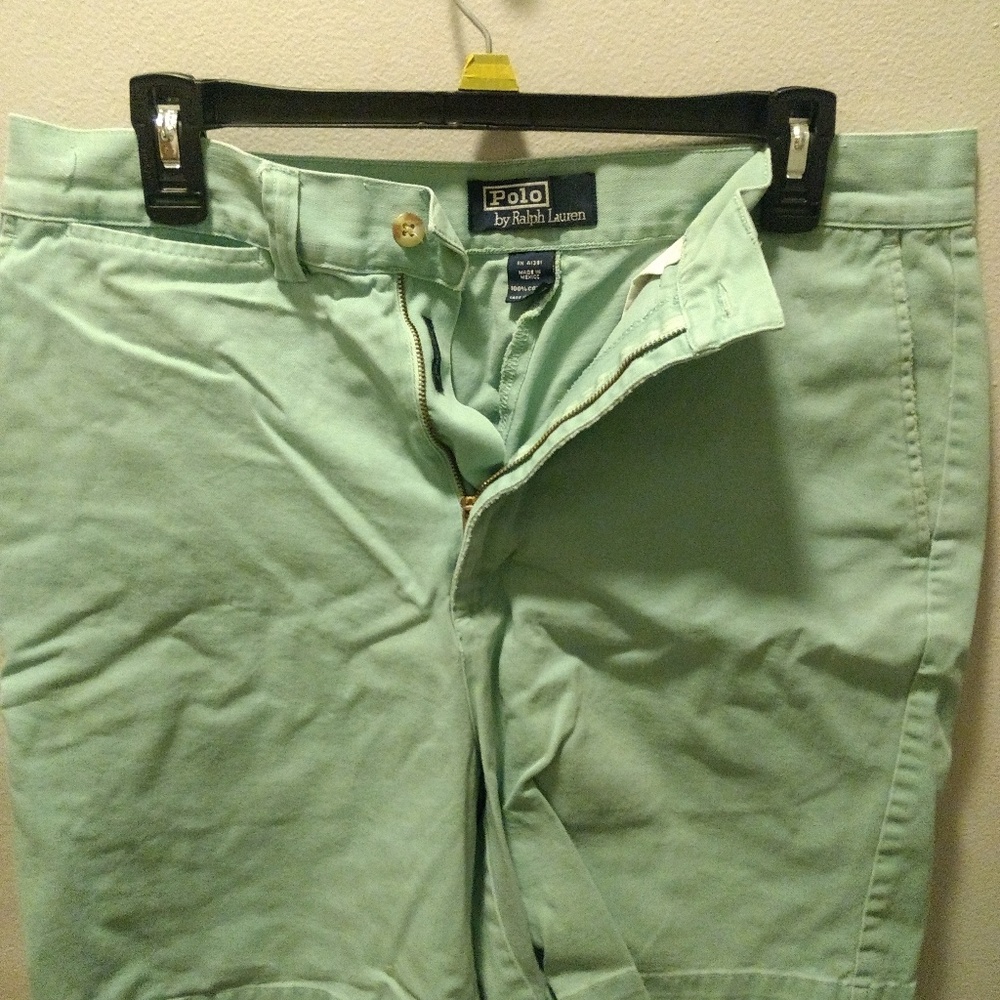 Men's polo Ralph Lauren khaki shorts